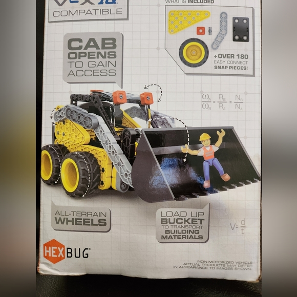 NEW STEM Kit Robot Toy Bucket Truck Construction Bulldozer - Picture 3 of 4